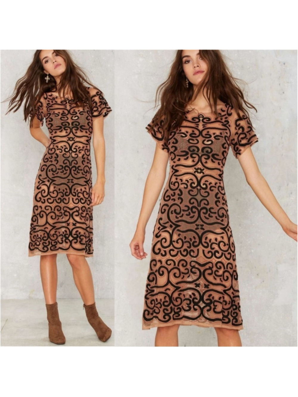 For Love & Lemons Antonina Dress sz S